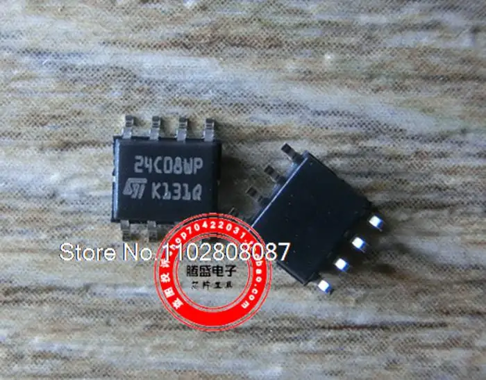 

10 шт./партия 24C08WP SOP-8