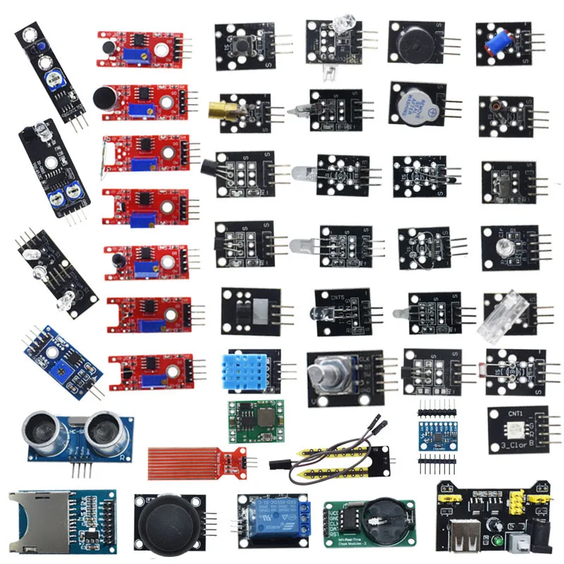 

45 In 1 Sensors Modules Starter Kit Sensor Board Kit For Arduino UNO R3 MEGA2560