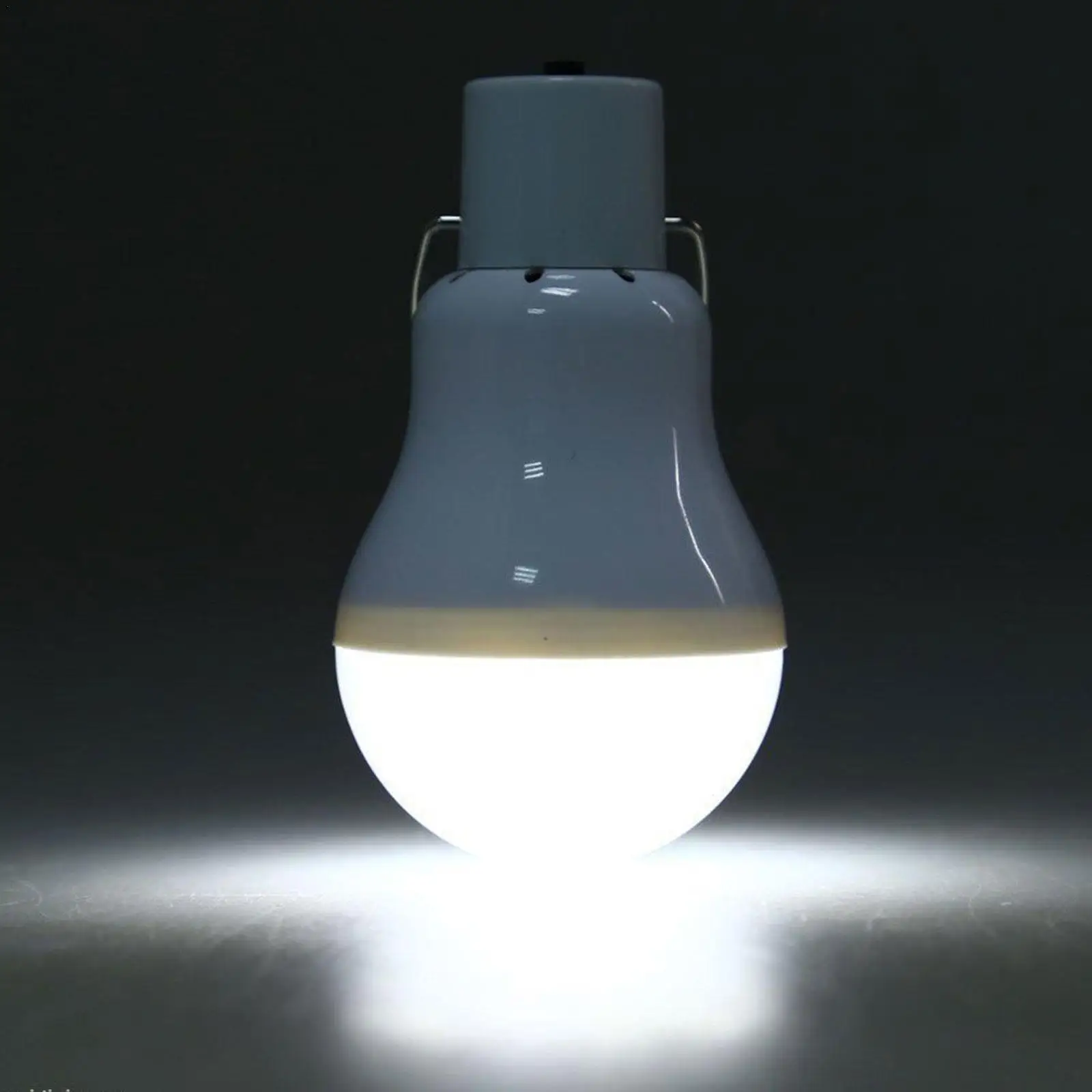 

Портативная Светодиодная лампа с солнечной панелью, фонарь на солнечной батарее с зарядкой, аварийная лампа для наружного освещения, сада, ...