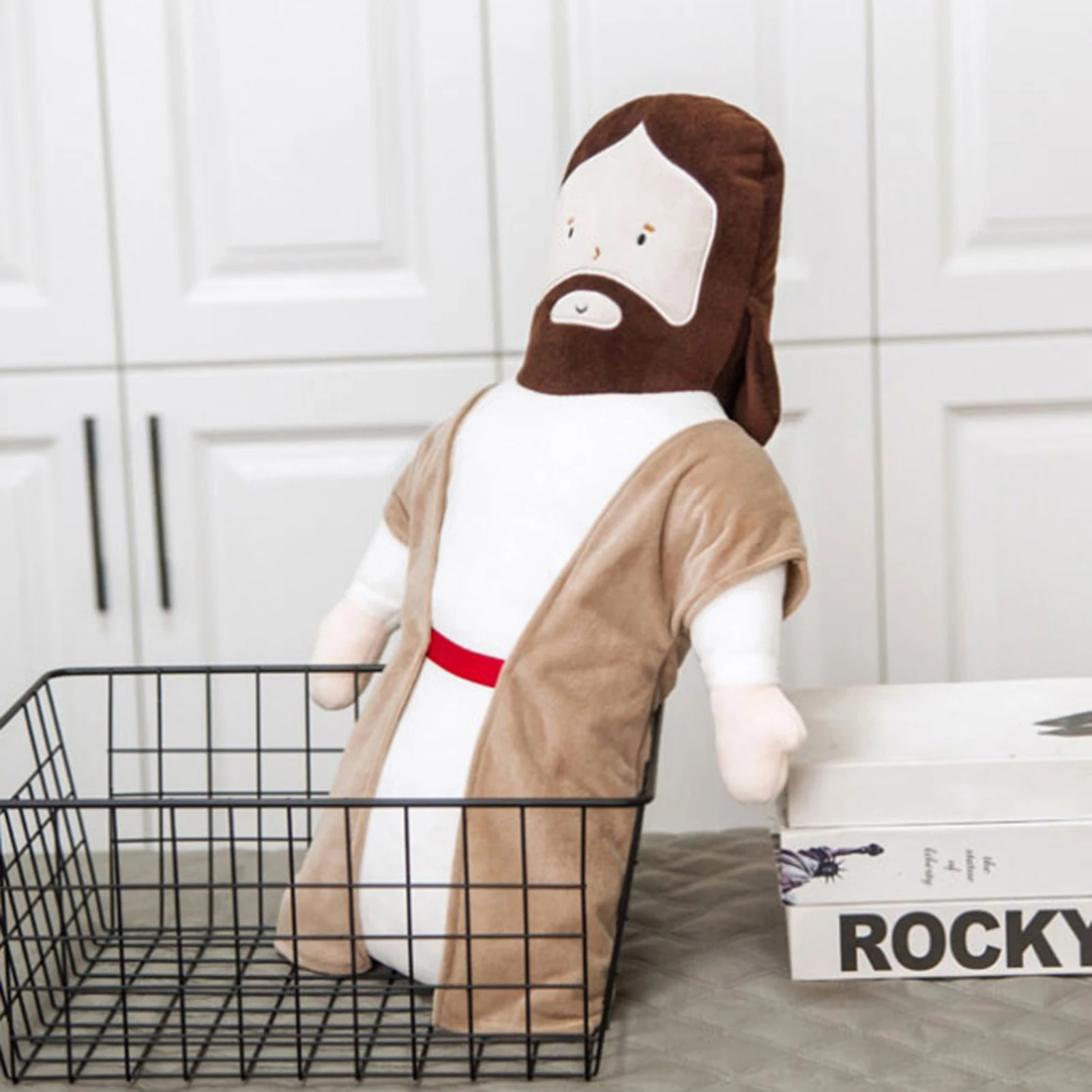 Jesus Stuffed Plush Doll Toys Cartoon Cushion Hugging Body Pillows Religious Christian Gifts Childrens Birthday Easter |