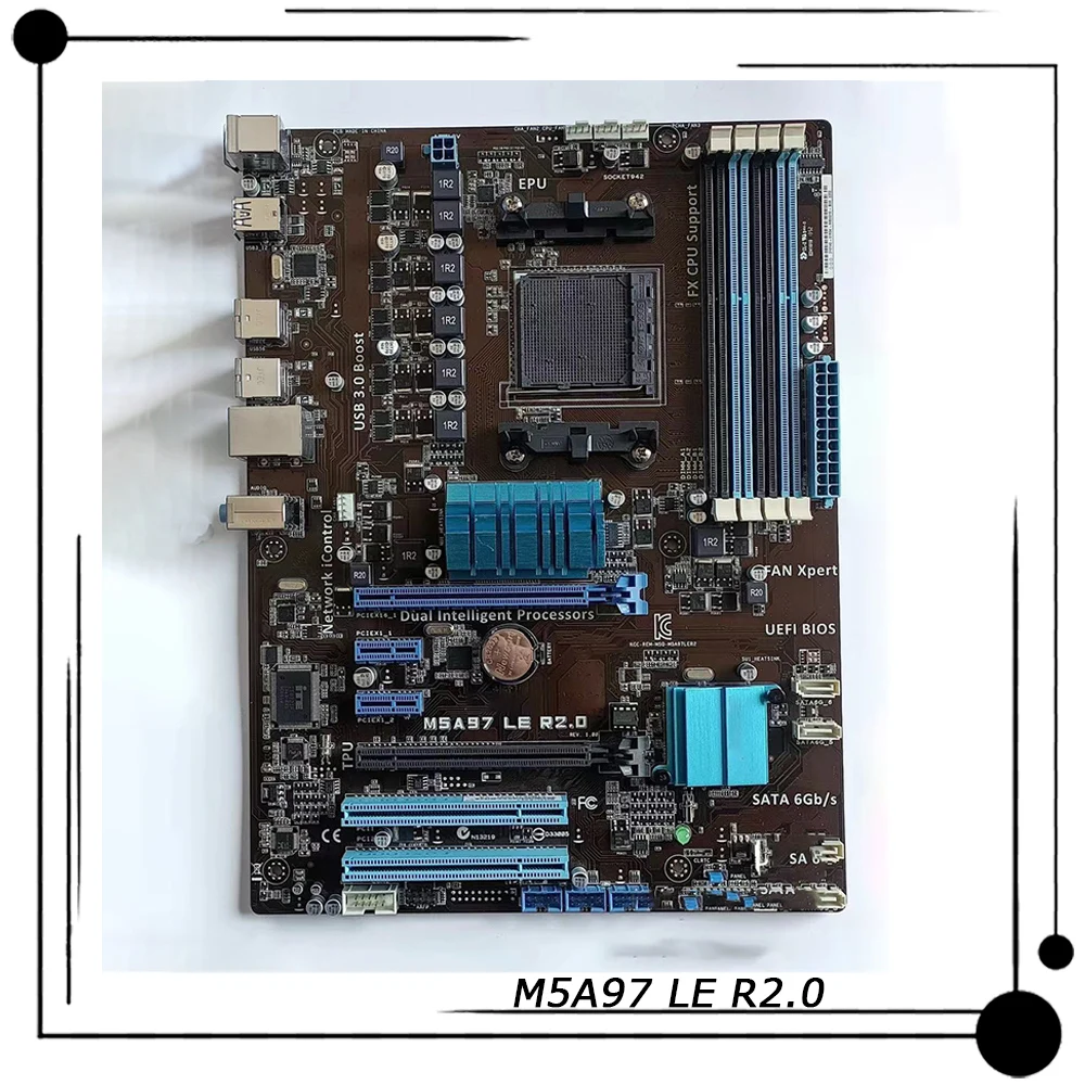 

M5A97 LE R2.0 For ASUS Micro ATX Desktop Motherboard 970 Socket AM3+ DDR3 Supports AMD FX/Phenom II/Athlon II/Sempron 100