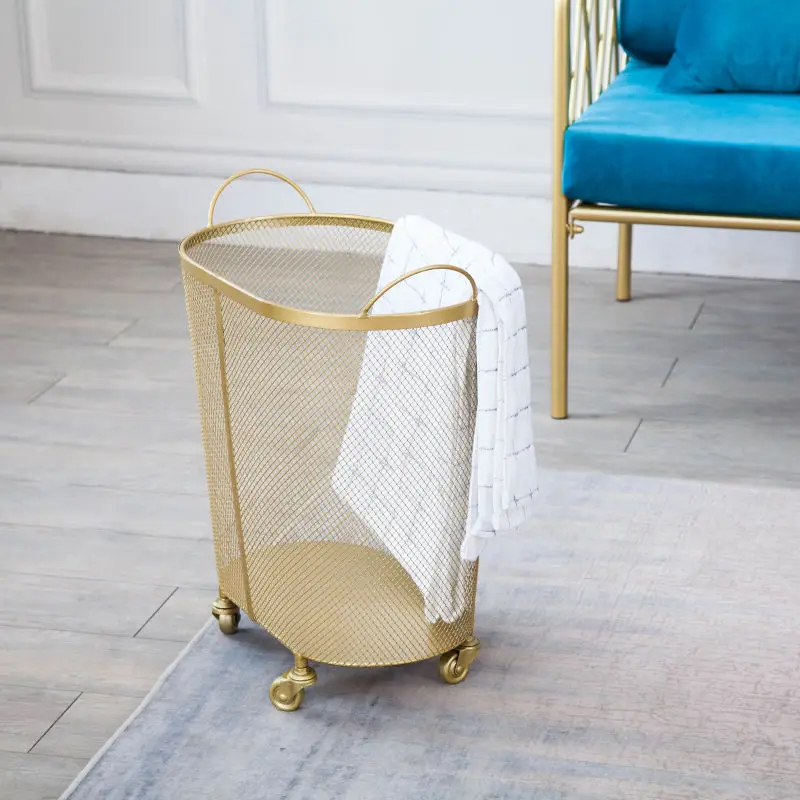 

Nordic dirty laundry storage basket home ins modern lou bucket basket basket laundry basket gold storage basket toy storage