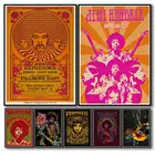 Холщовая картина Jimi Hendrix, плакат, альтернативная абстрактная картина, искусство, картина для кафе, бара