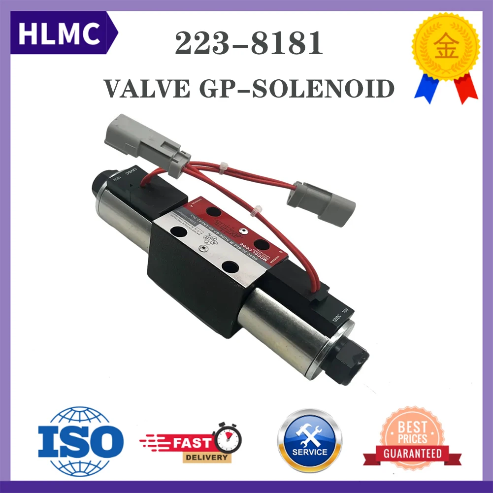223-8181 2238181 CA Соленоид группы клапанов 12 В для экскаватора-погрузчика-погрузчика