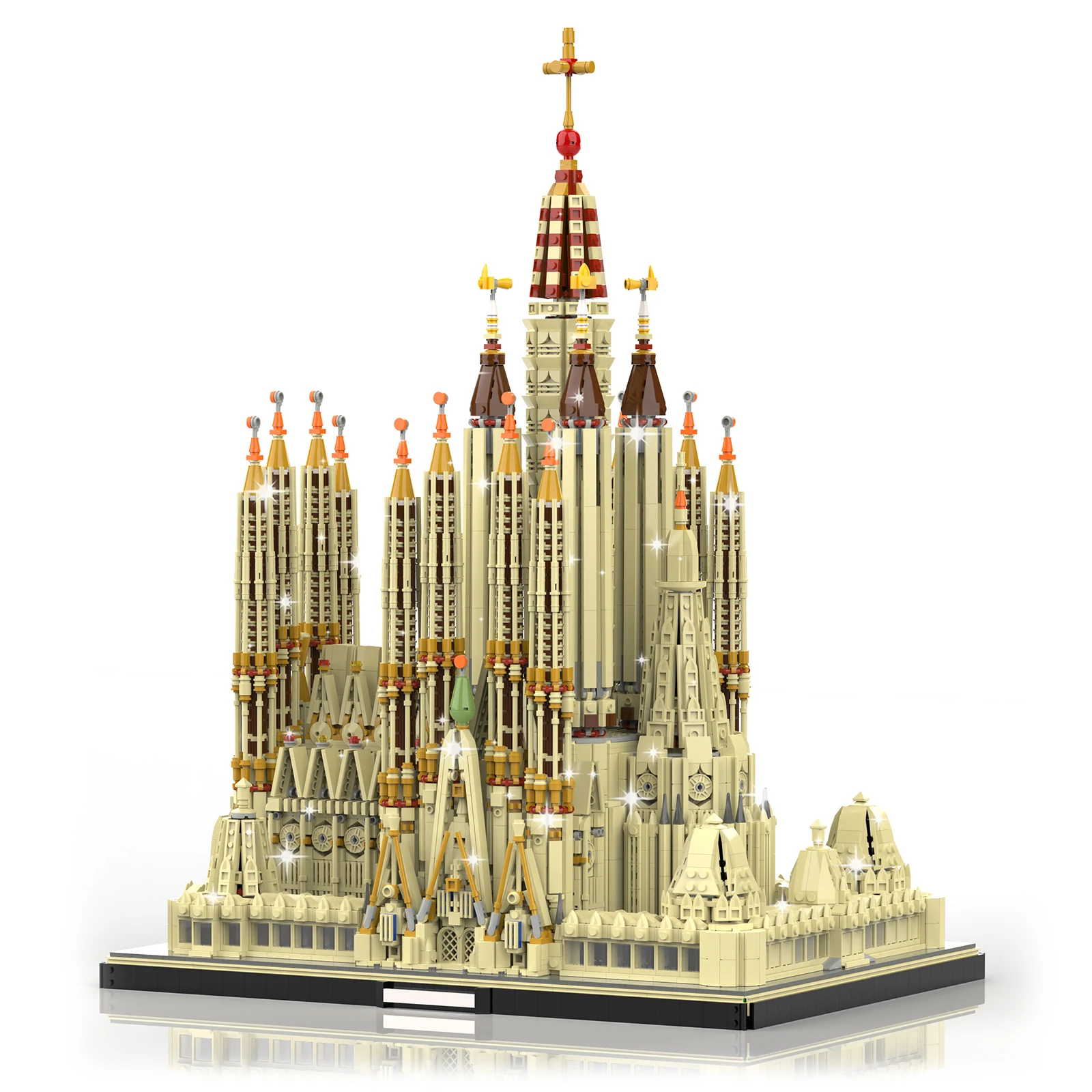 10049 шт. Детский конструктор Sagrada семейство