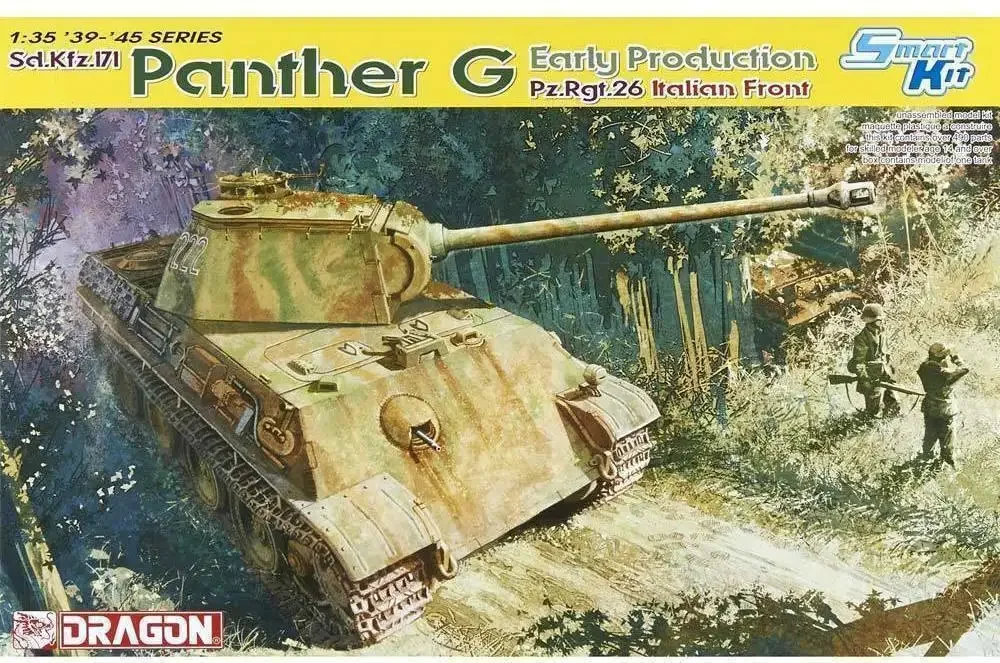 Комплект модели раннего производства Dragon 1/35 6267 Sd.Kfz.171 Panther G