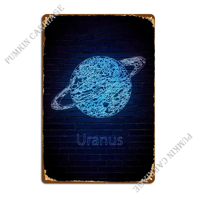 

Uranus металлические знаки, ржавый Настенный декор, Настенная роспись, оловянный плакат