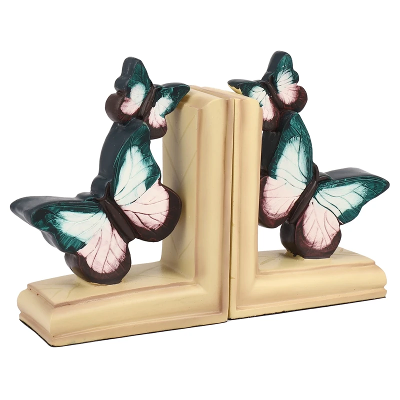 

Country Butterfly Bookend Bookend Office Desk Bookend Office Resin Crafts
