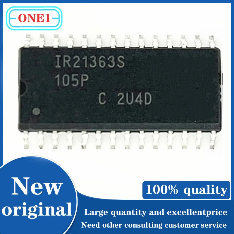 10PCS/lot IR21363STRPBF IR21363S 	 IC GATE DRVR HALF-BRIDGE 28SOIC IC Chip New original