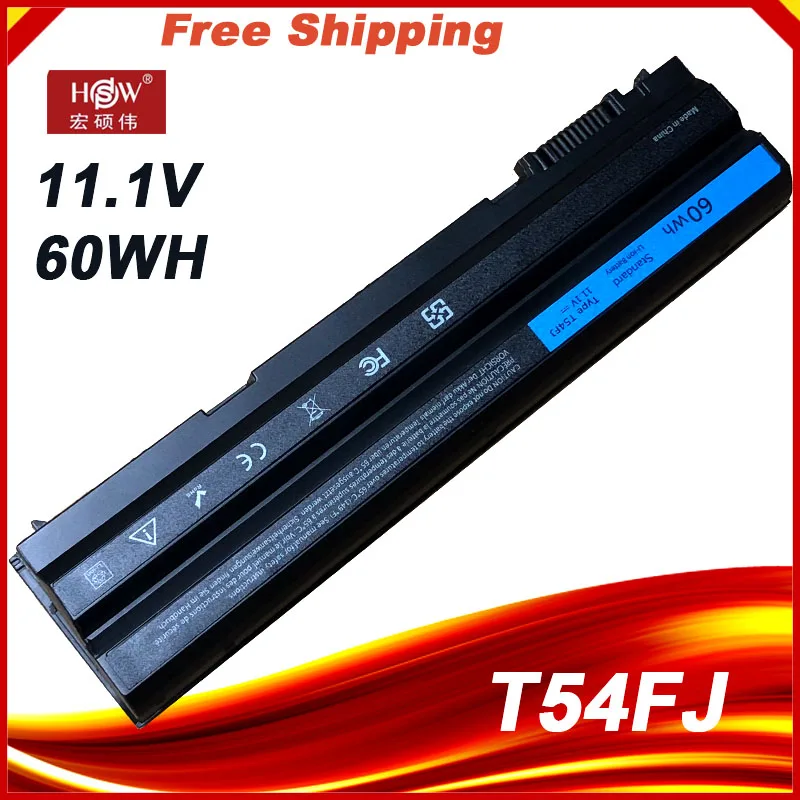 

T54FJ 8858X N3X1D Laptop Battery For Dell Latitude E6420 E6430 E6440 E6520 E6530 E6540 E5420 E5430 E5520 E5530 4520 7420 3460