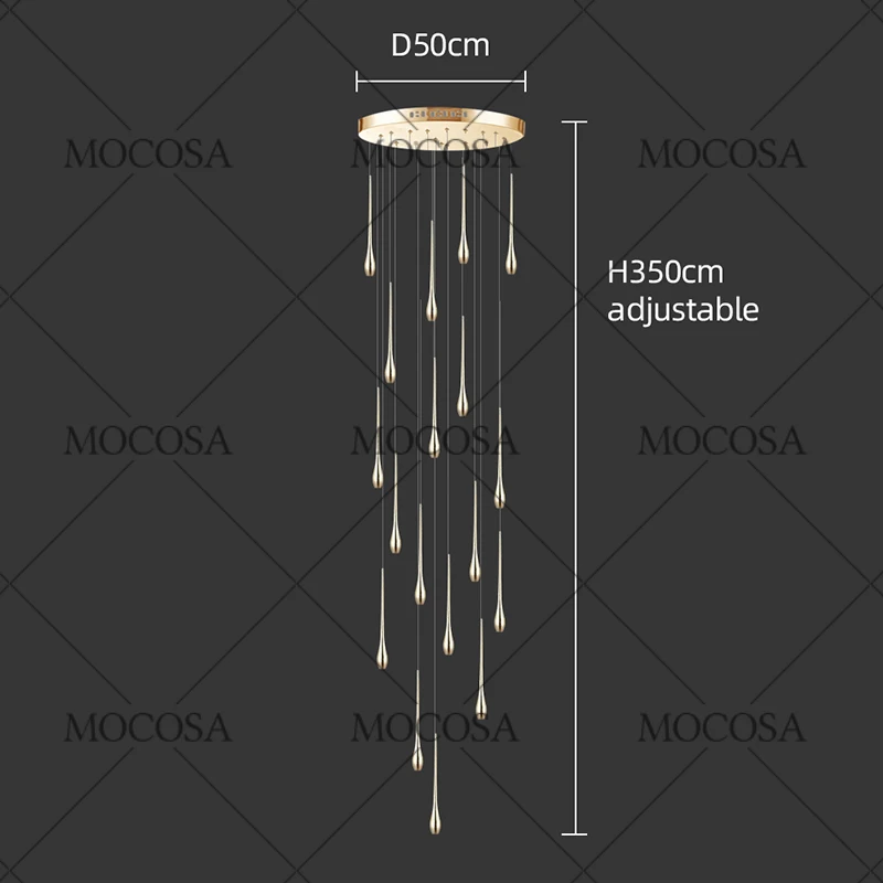 

Подвесной светильник MOCOSA "Метеоритный дождь", 6-36 ламп