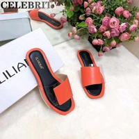2022 new summer fashion women high heels crystal sandal slippers shoes woman designer lady party flip flops pumps slippers shoes