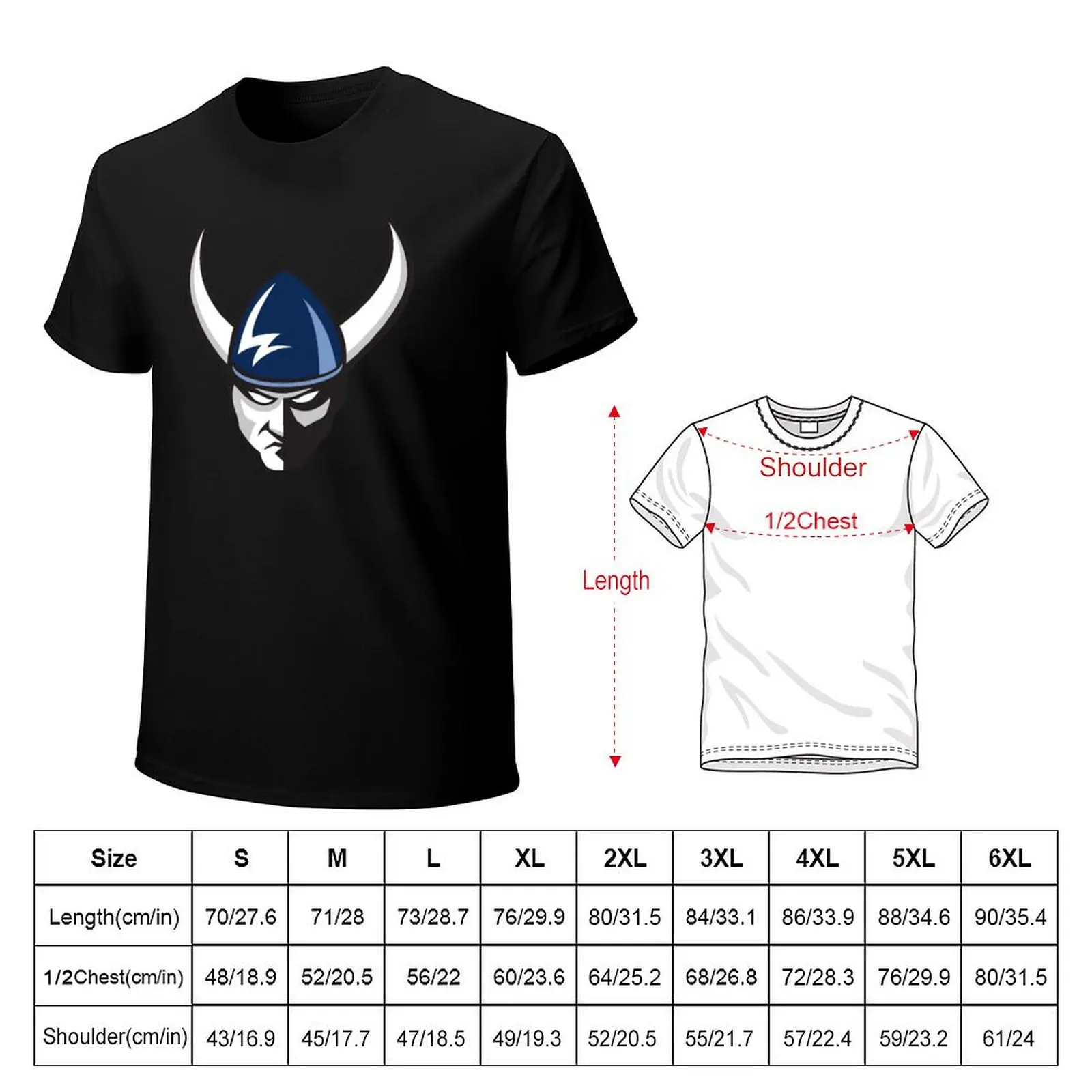 Фото Футболка Western Washington Vikings, высокоэластичная спортивная футболка №2