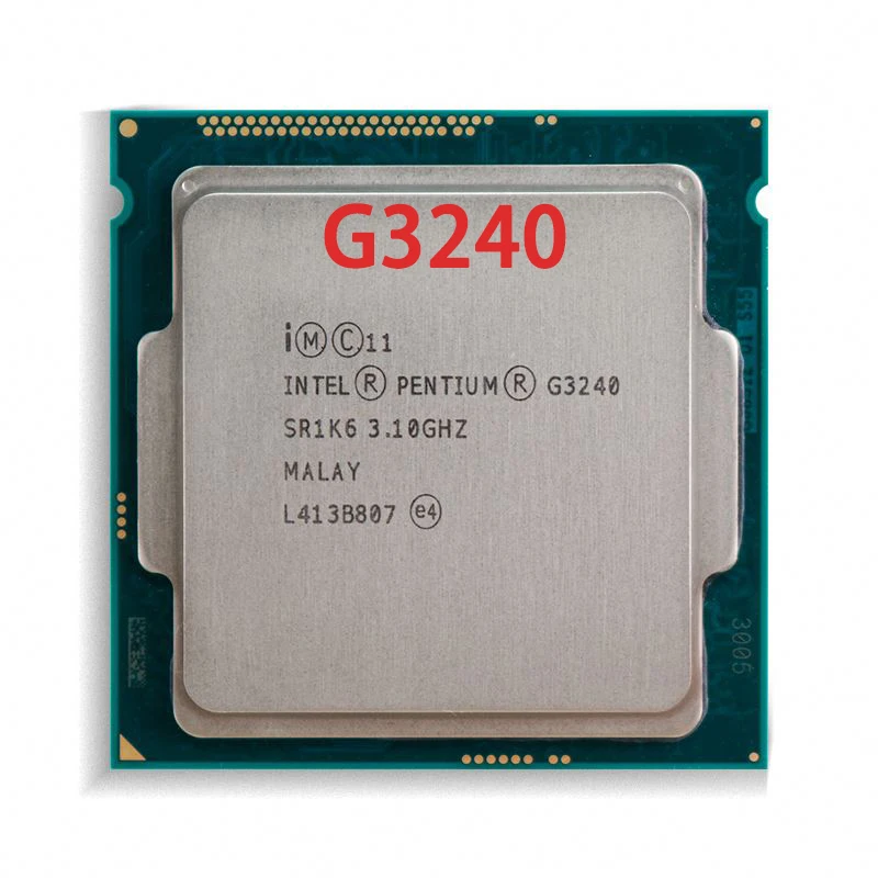 

Двухъядерный процессор Intel Pentium G3240 3,1 ГГц 3 Мб 53 Вт LGA 1150