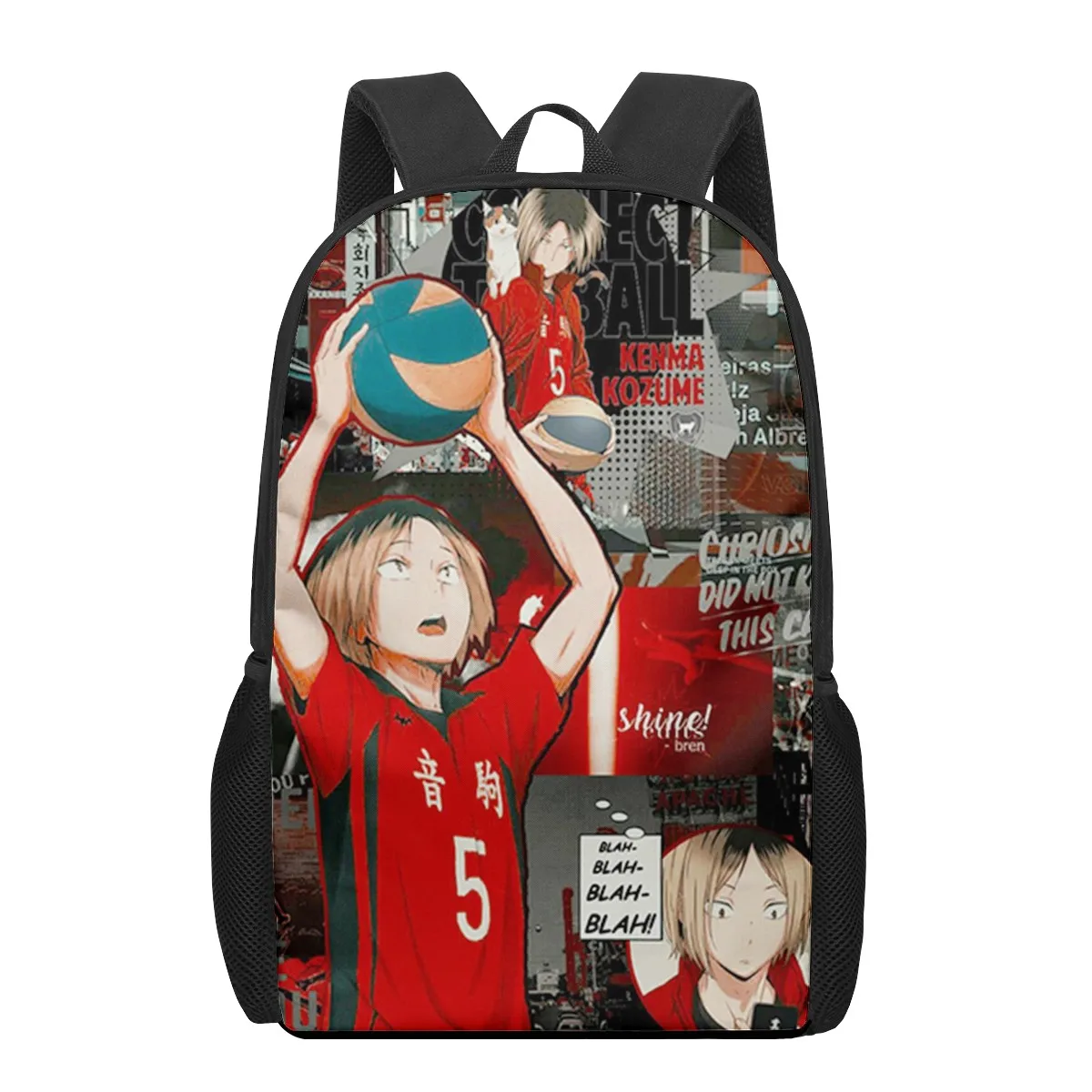 Anime Haikyuu 3D Print Children School Bags Orthopedic Backpack Kids School Boys Girls Mochila Infantil Children Book Bag School