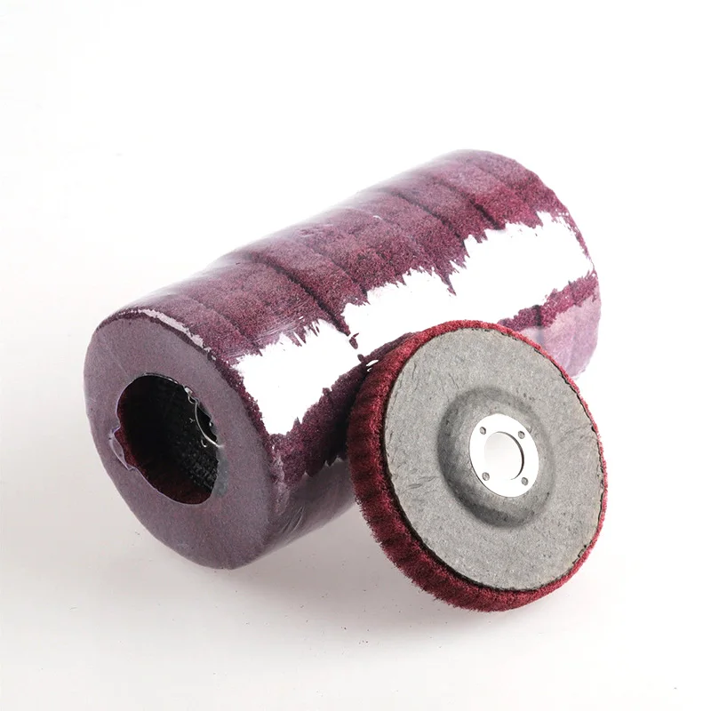 

10pcs Fiber Sanding Disc Rotary Wheel Angle Grinder 320 Grit 16mm Hole Replace