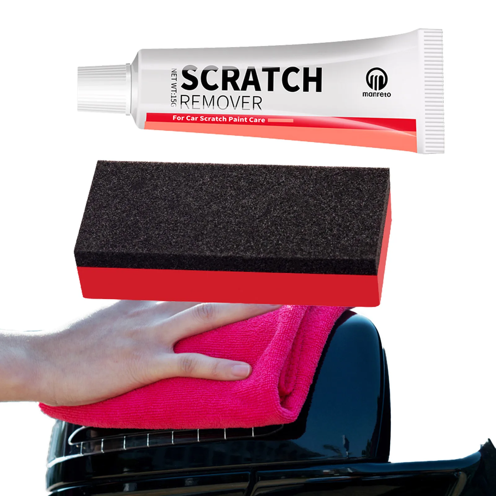 

Scratch Remover For Vehicles Car Scratch Repair Polishing Wax Kit Effective Polish And Paint Restorer Rubbing Compound For Swirl