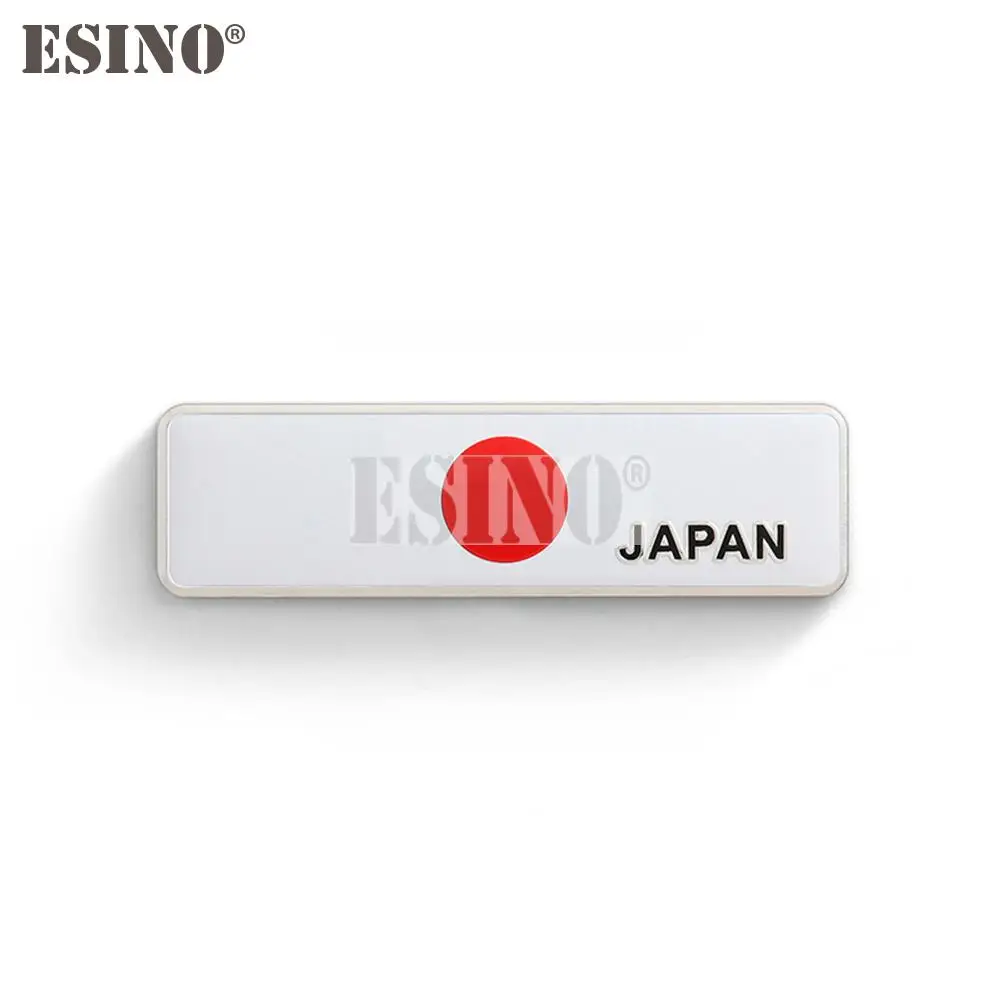 

Стайлинг автомобиля, национальный флаг, металлический алюминиевый сплав, 3D клейкая эмблема, декоративный значок, наклейка, автоаксессуар