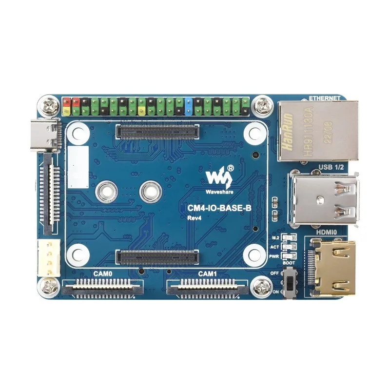 Фото Мини-основа плата (B), предназначенная для вычислительного модуля Raspberry Pi №4