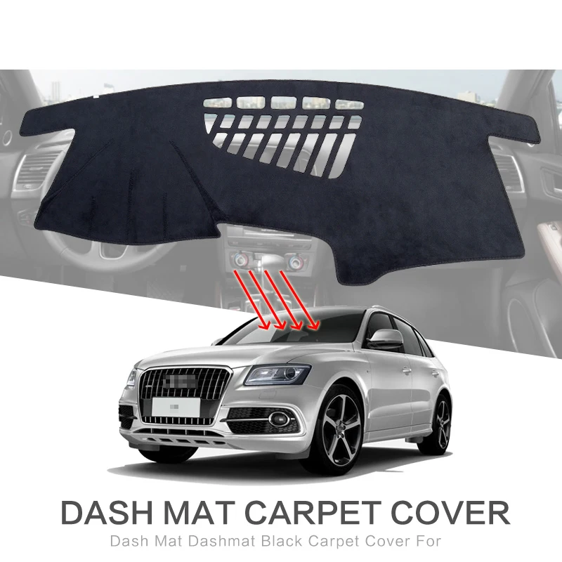 Автомобильный коврик для приборной панели Audi Q5 8R 2009 2010 2011 2012 2013 2014 2015 201