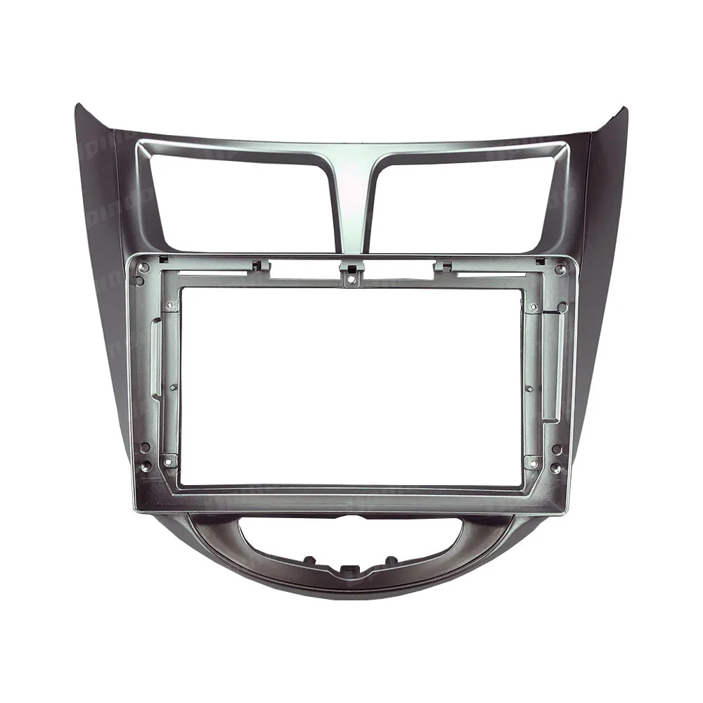 Автомобильная магнитола 2 Din с 9 дюймовым дисплеем DVD GPS Mp5 пластиковая рамка Fascia