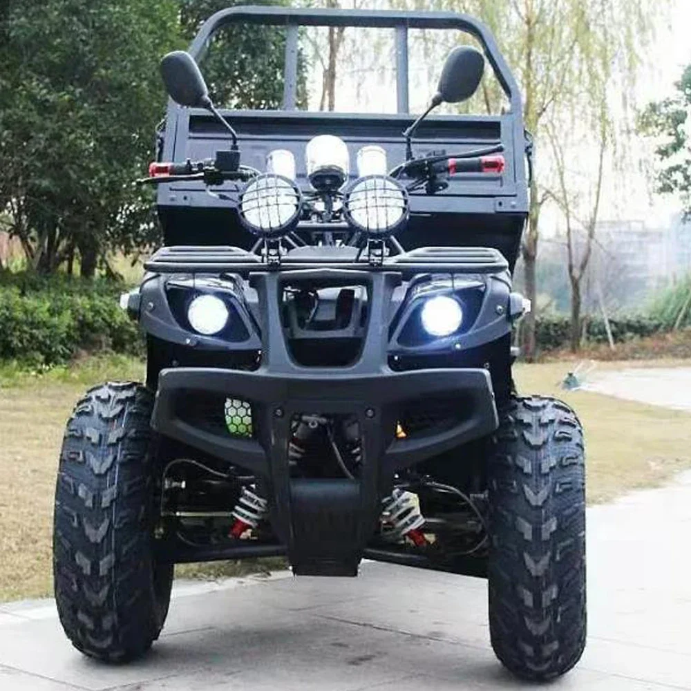 Автоматический мотовездеход 250 куб. См четырехъядерный грузовой с прицепом 1x1 м