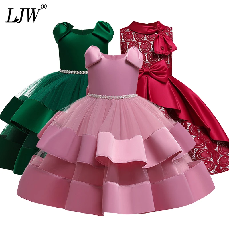 Кружевное вечернее платье с блестками бальное платье-пачка принцессы детская