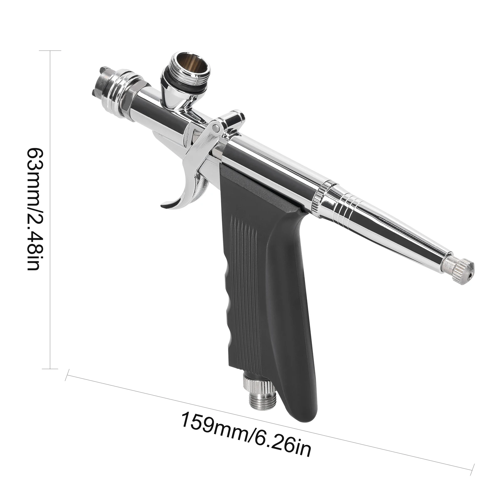 Аэрограф с компрессором 0 3 мм 9 куб. См |