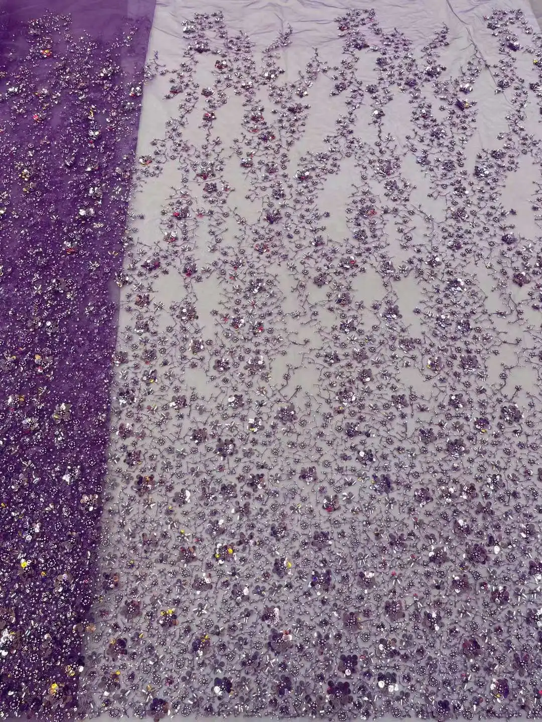 

Популярная отделка бисером кружевной дизайн с блестками 3D вышивка французская сетчатая пряжа африканская Нигерия кружевная ткань для свадебных вечерних платьев
