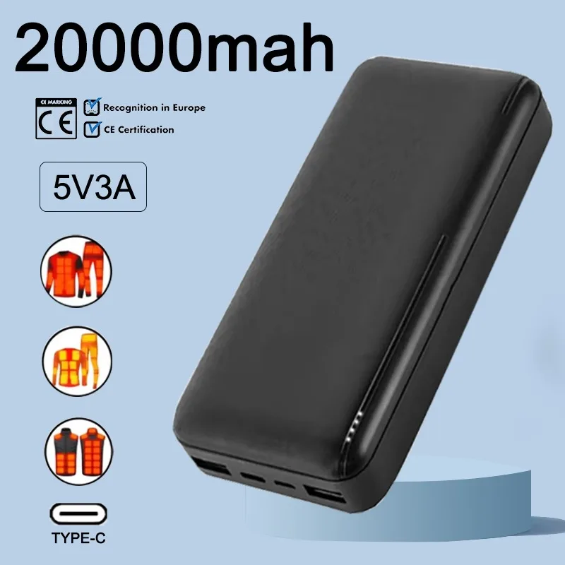 40000 мАч Power Bank 5 В 3 А портативное зарядное устройство внешний аккумулятор для