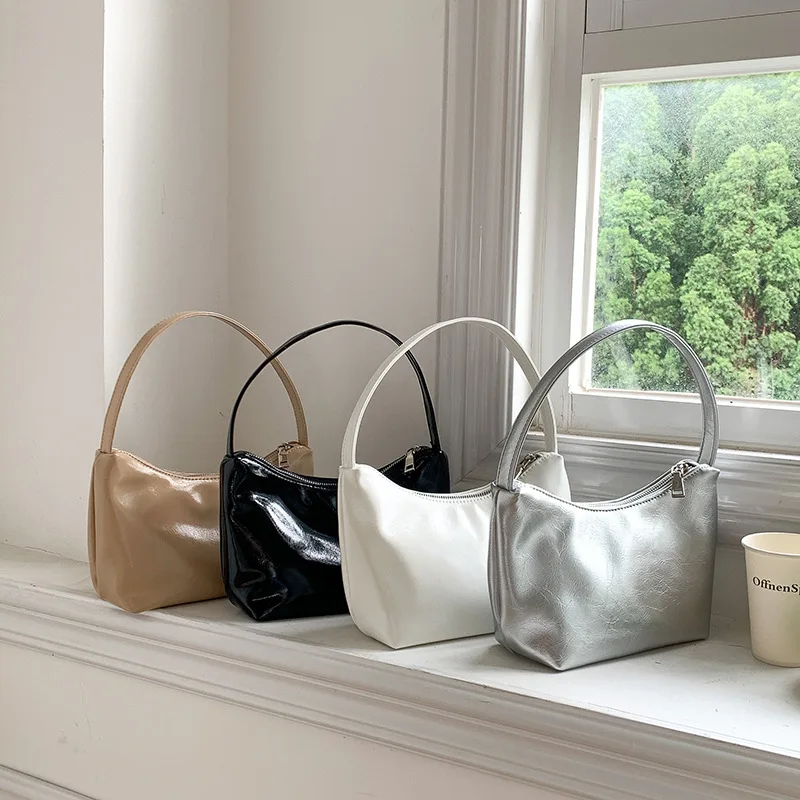 

Diinovivo Luxury Designer Handbag Women Bag Bright color PU Leather Shoulder Bag 2023 High Quality Underarm Bags Tote WHDV2252