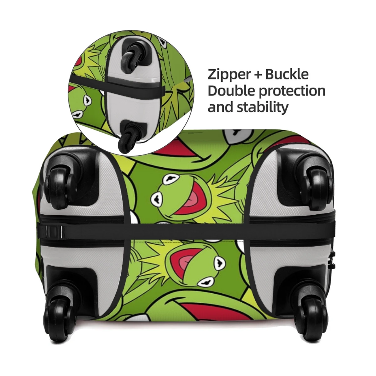 Suitcase Luggage Cover Travel Accessory High Elastic Fabric Protects Luggage From Dust And Scratches 18-32in Suitcase Cover