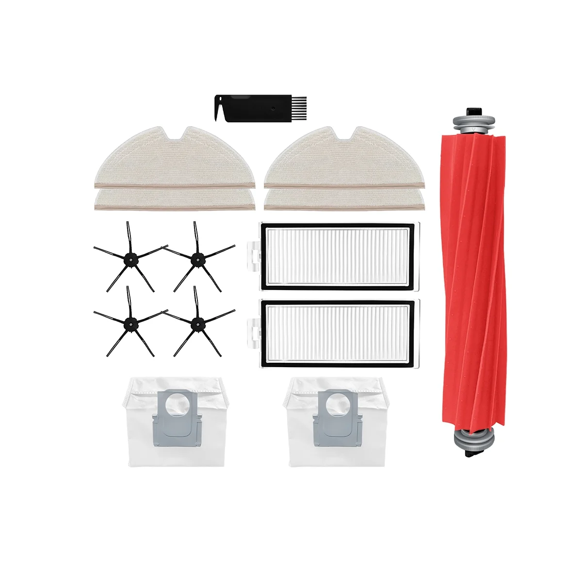 

For Xiaomi Roborock Q7 / Q7+ / Q7 MAX+ / S7 / T8 Hepa Filter Mop Cloths Robot Vacuum Cleaner Spare Part Kit