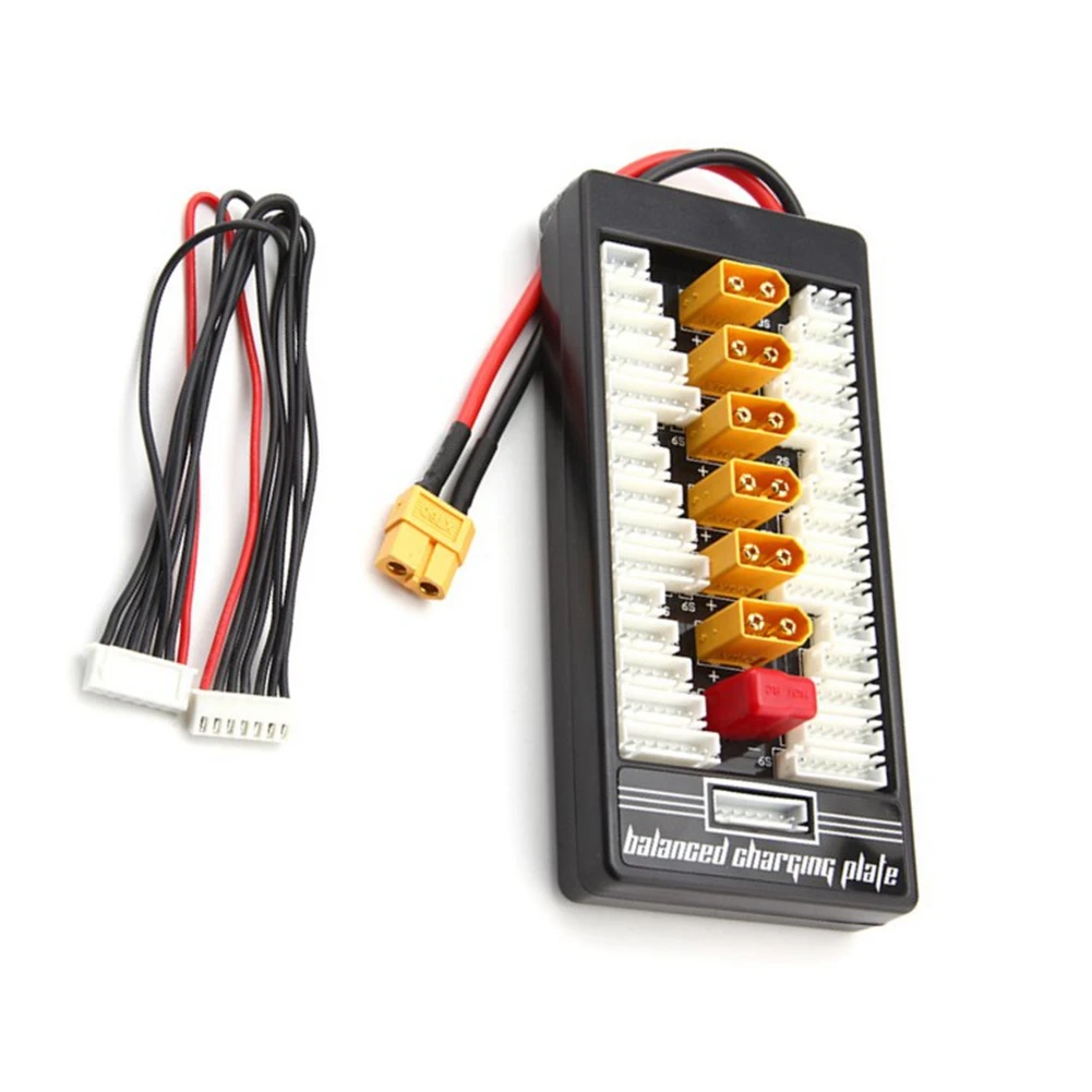 

Multi 2S-6S Lipo Parallel Balanced Charging Board XT60 Plug for RC Battery Charger B6AC A6 720I Charging Plate Board