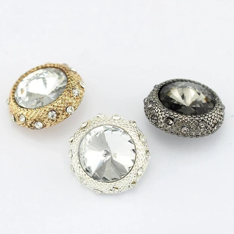 5 шт. декоративные пуговицы стразы 20 мм | Дом и сад
