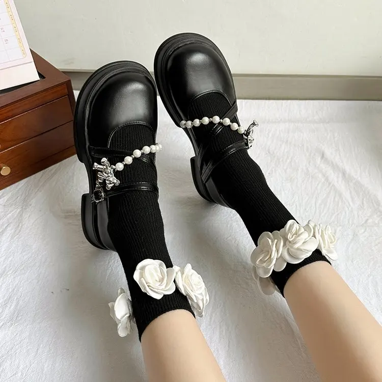 Женские повседневные туфли на платформе искусственная кожа толстая подошва