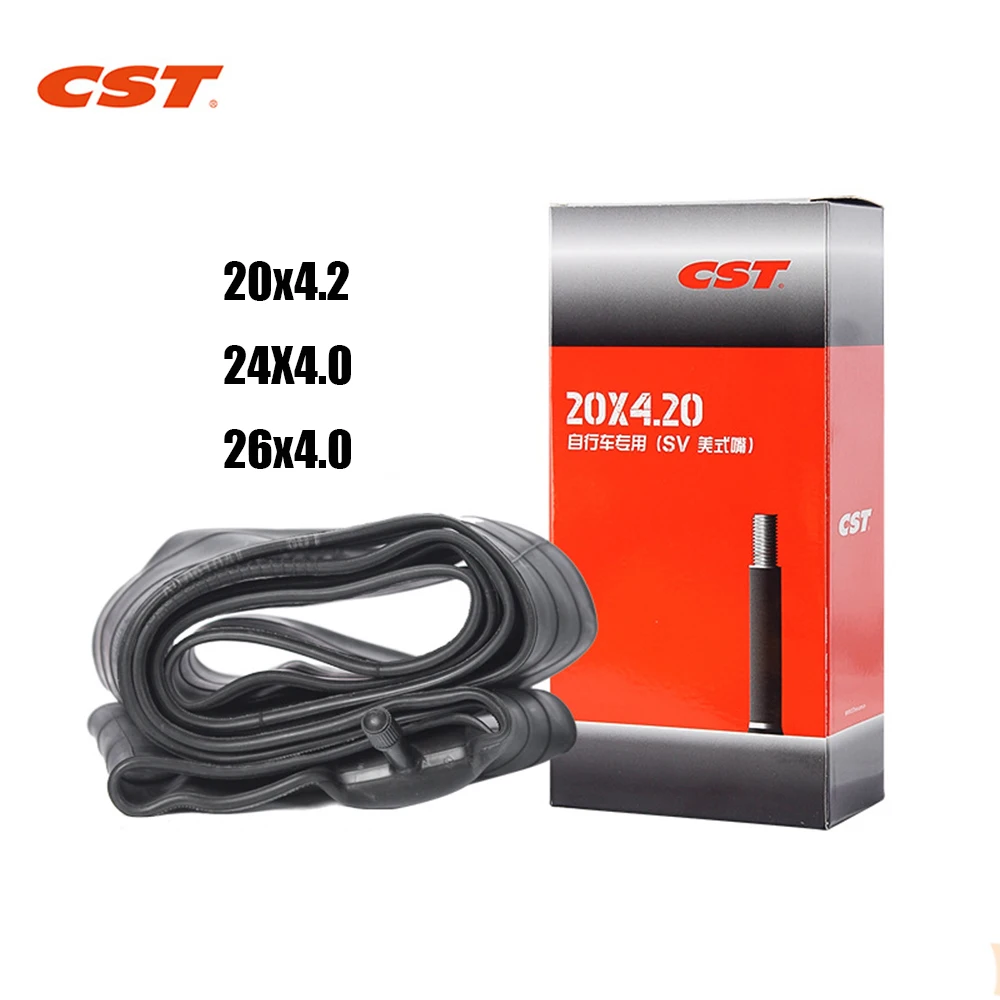 CST Fat Bicycle Tube 20 X 3.5/4.0 20x4.2 24X4.0 26x4.0 26 X 