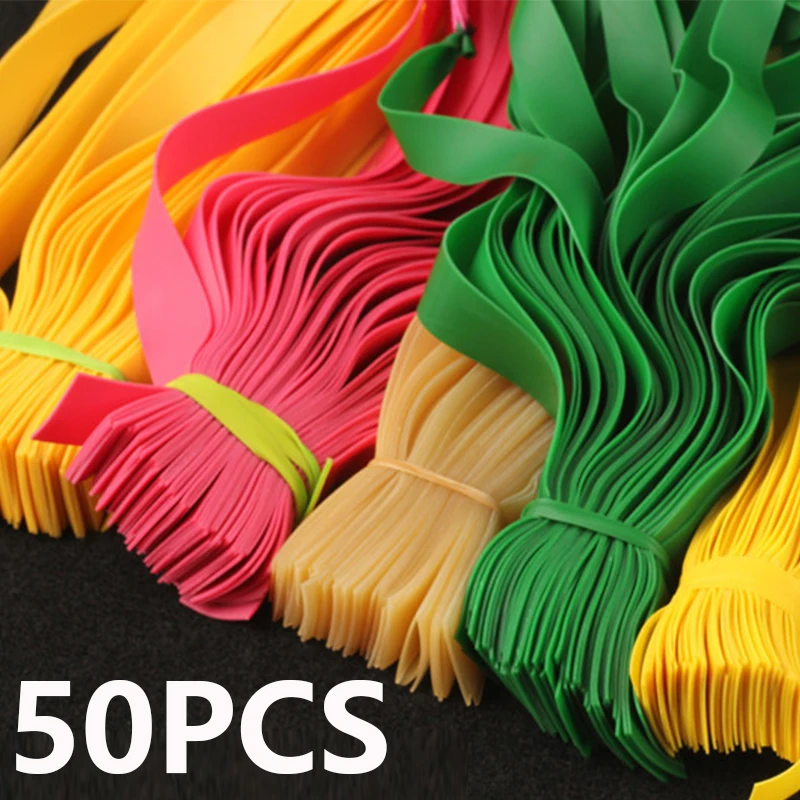 

Латексные резинки для рогатки 50 шт.