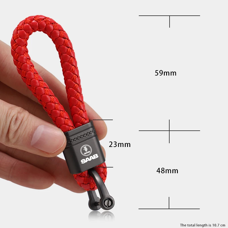 Брелок для стайлинга автомобиля металлический брелок SAAB 9-3 9-5 93 9000 900 9-7 600 99 9-X 97X Turbo