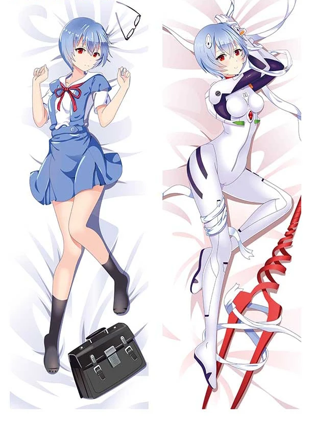 

Dakimakura Rei Ayanami Evangelio Body Pillow Case dakimakura anime Cover Home Bedding