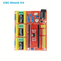 cnc shield v4 expansion board grbl controller 3 axis cnc engraving module for arduino nano v3 laser engraver machine components