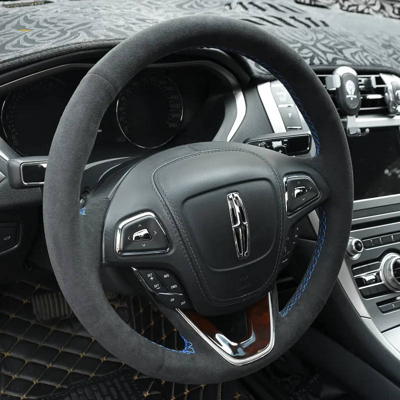 

Сделай Сам, ручная строчка, замша, кожа, искусственная кожа для Lincoln MKC MKX MKZ, Continental, Navigator, аксессуары для интерьера автомобиля