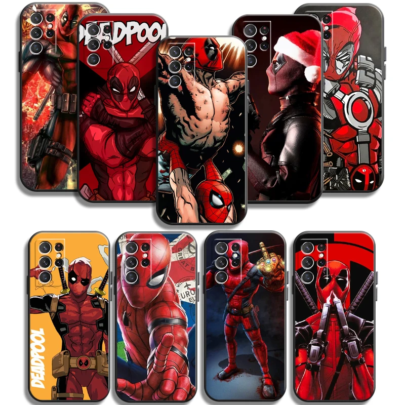 

Marvel Wade Winston Wilson Phone Cases For Samsung Galaxy S20 FE S20 Lite S8 Plus S9 Plus S10 S10E S10 Lite M11 M12 Soft TPU