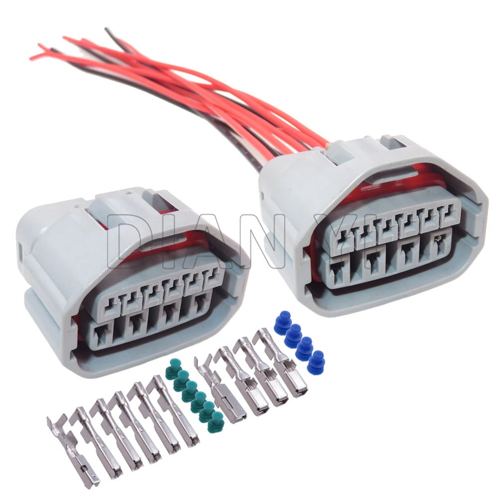 Автомобильная Проводная Клемма, 10 способов, 1 комплект, водонепроницаемый разъем для автомобильного двигателя с кабелями