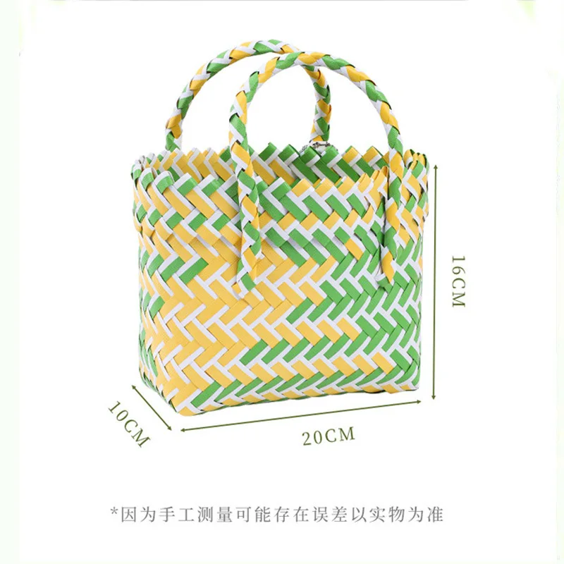 Подарочный набор зеленой тканой сумки. Чашка для воды полотенце веер подарочный