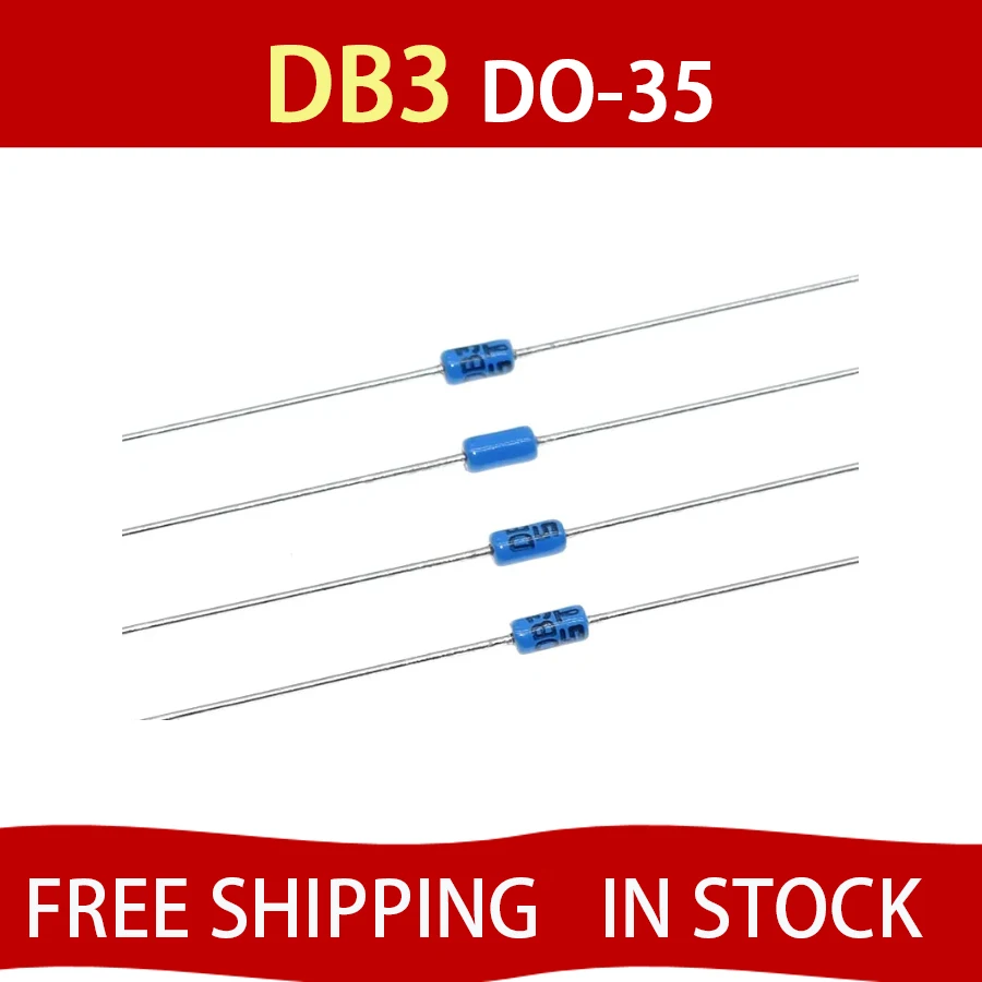 

100pcs Db3 Trigger Diode Db 3 Diac 204ah Do 35 FREE SHIPPING