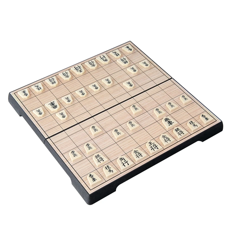 

Japan Shogi Magnetic Chess Japanese Chess Game Japan Chess Game Board Game Intelligence Toy Travel Foldable