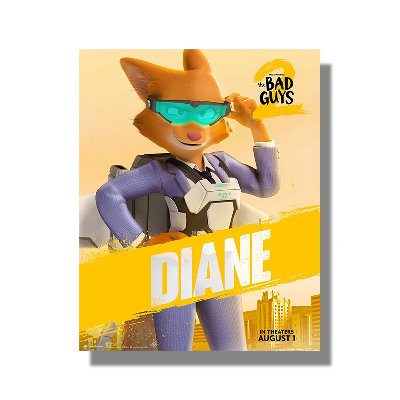 

Художественный постер The Bad Guys 2 MINISO