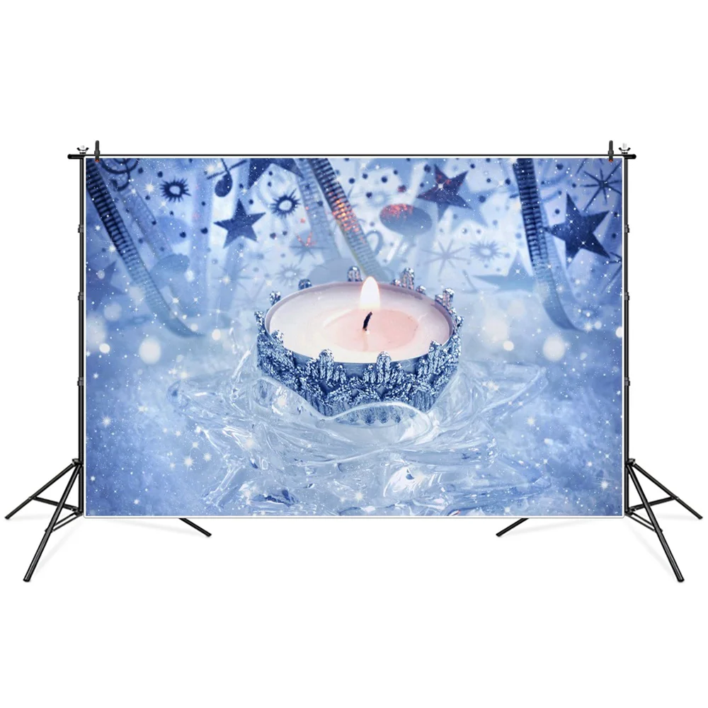 

Рождественские свечи свет боке фотография фоны пользовательвечерние домашний декор Ins студия фотобудка фотографические фоны