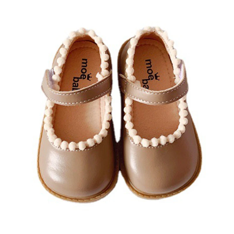 

Детская кожаная обувь для девочек 1-3-6 лет